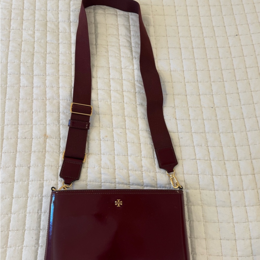 Tory Burch Deep Red Crossbody Bag